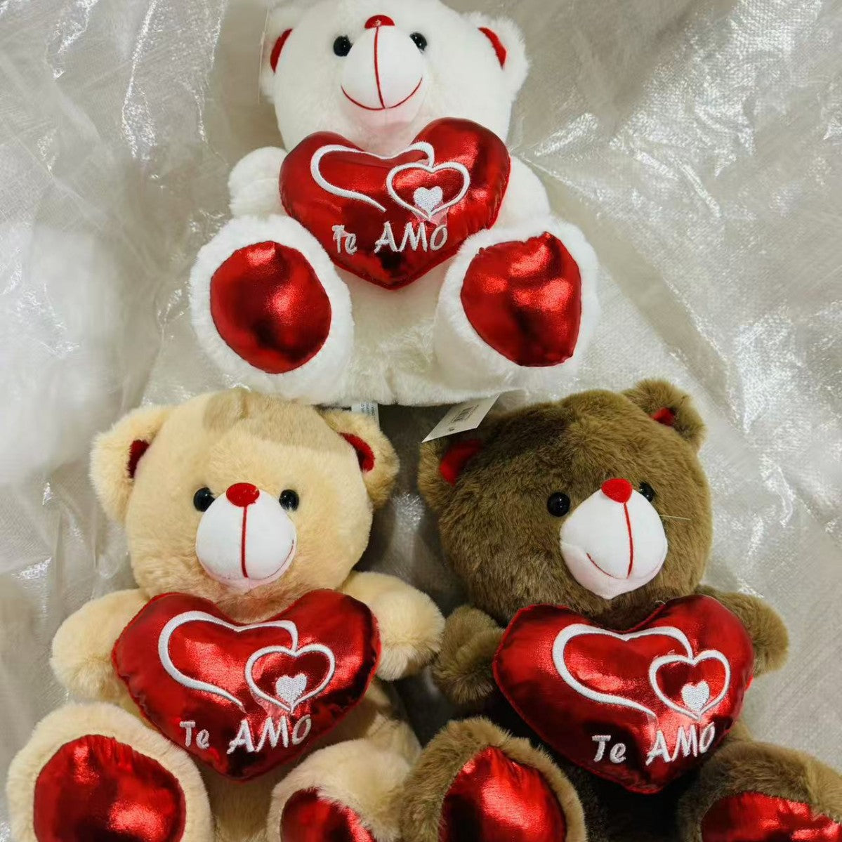 Plush Toy Bear Soft & Cuddly Stuffed Animal Gift