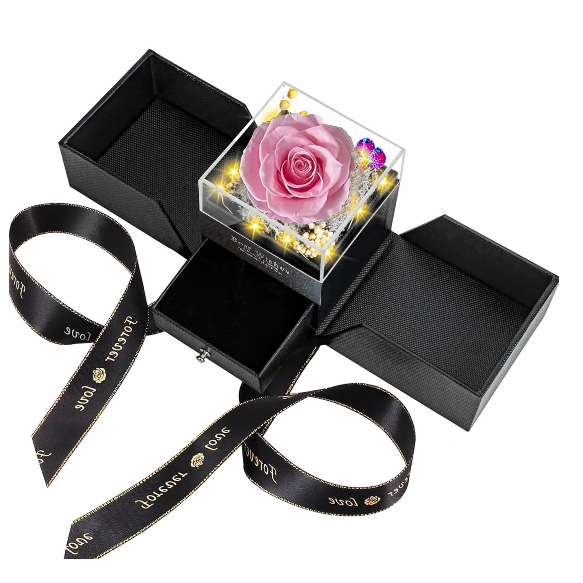 Eternal Preserved Flower Box Luxury Everlasting Rose Gift