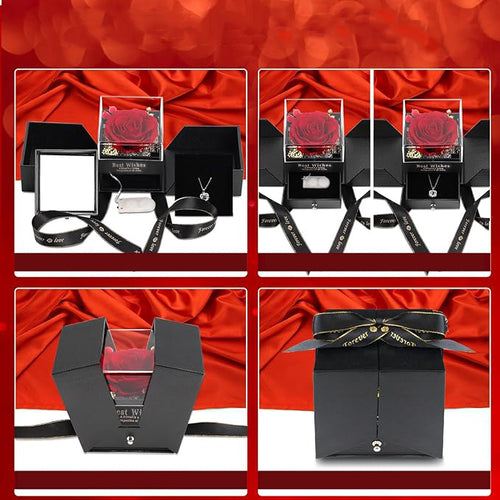 Eternal Preserved Flower Box Luxury Everlasting Rose Gift