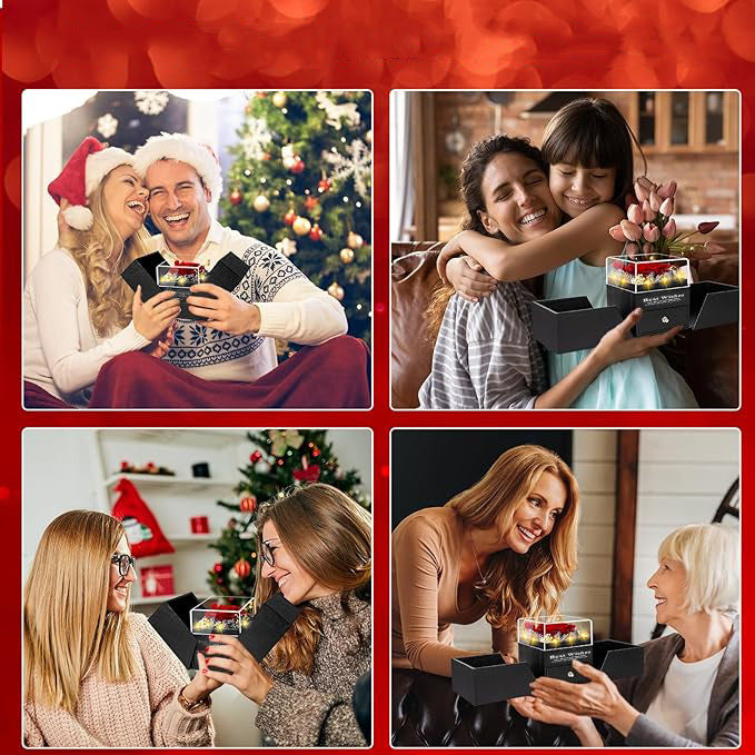 Eternal Preserved Flower Box Luxury Everlasting Rose Gift