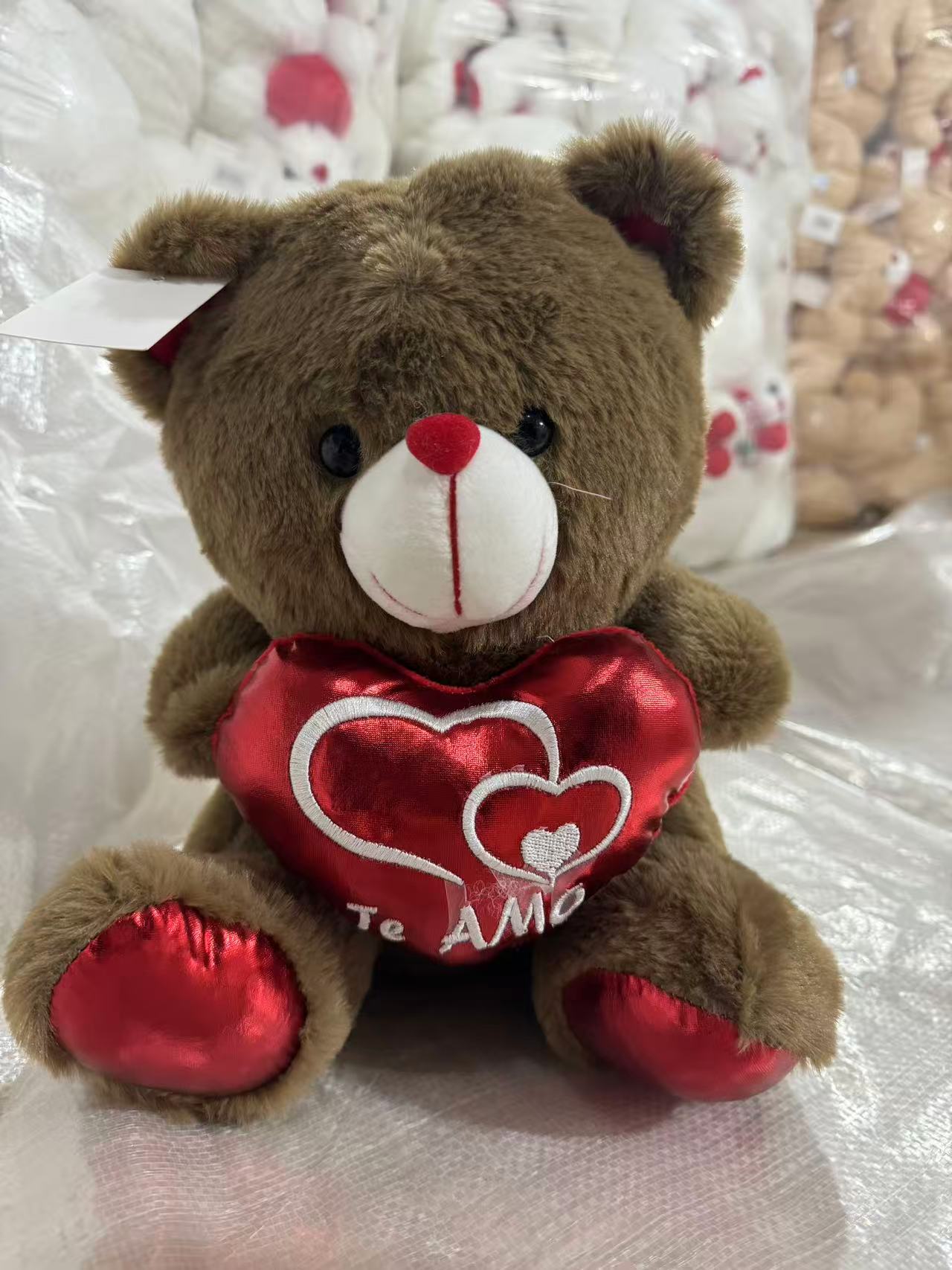 Plush Toy Bear Soft & Cuddly Stuffed Animal Gift