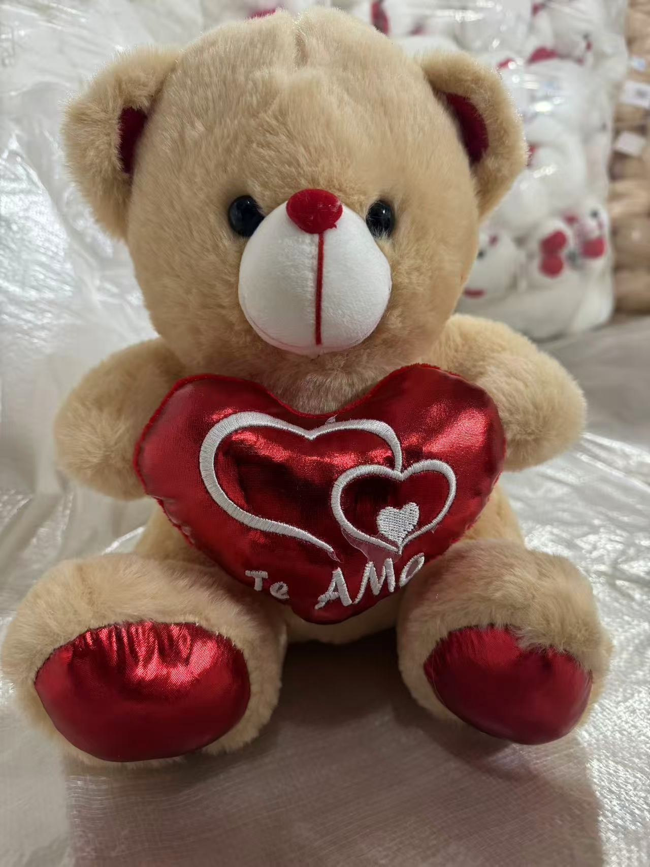 Plush Toy Bear Soft & Cuddly Stuffed Animal Gift