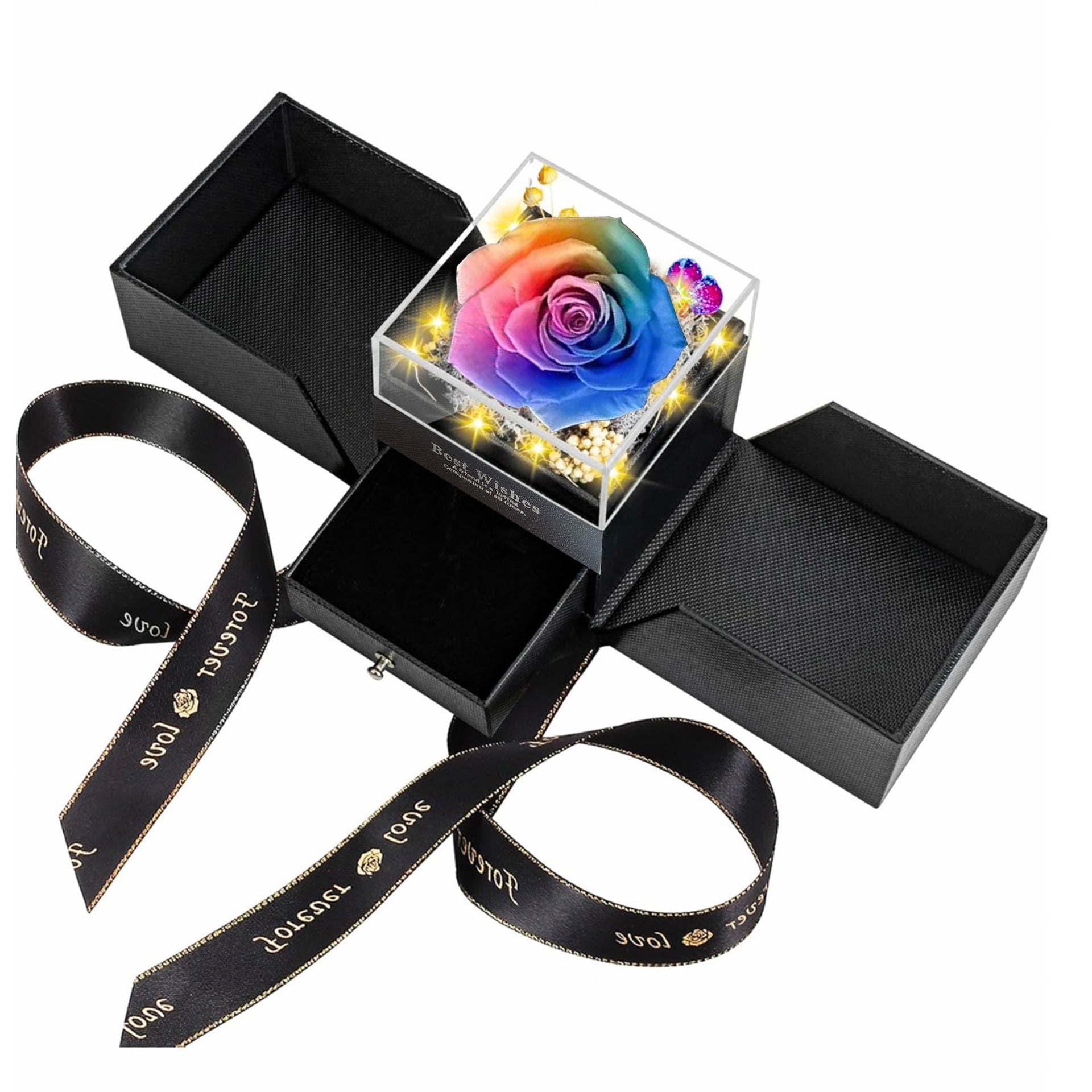 Eternal Preserved Flower Box Luxury Everlasting Rose Gift