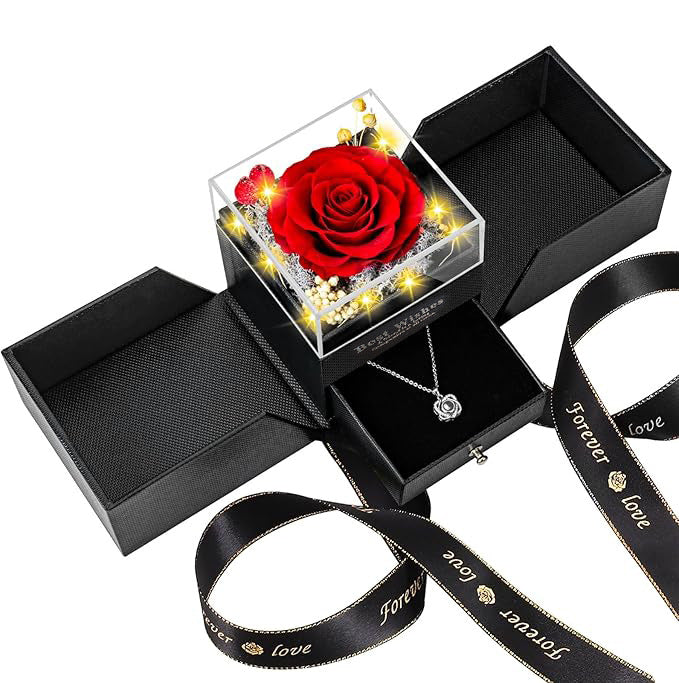 Eternal Preserved Flower Box Luxury Everlasting Rose Gift